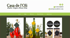 Desktop Screenshot of casadeloli.com